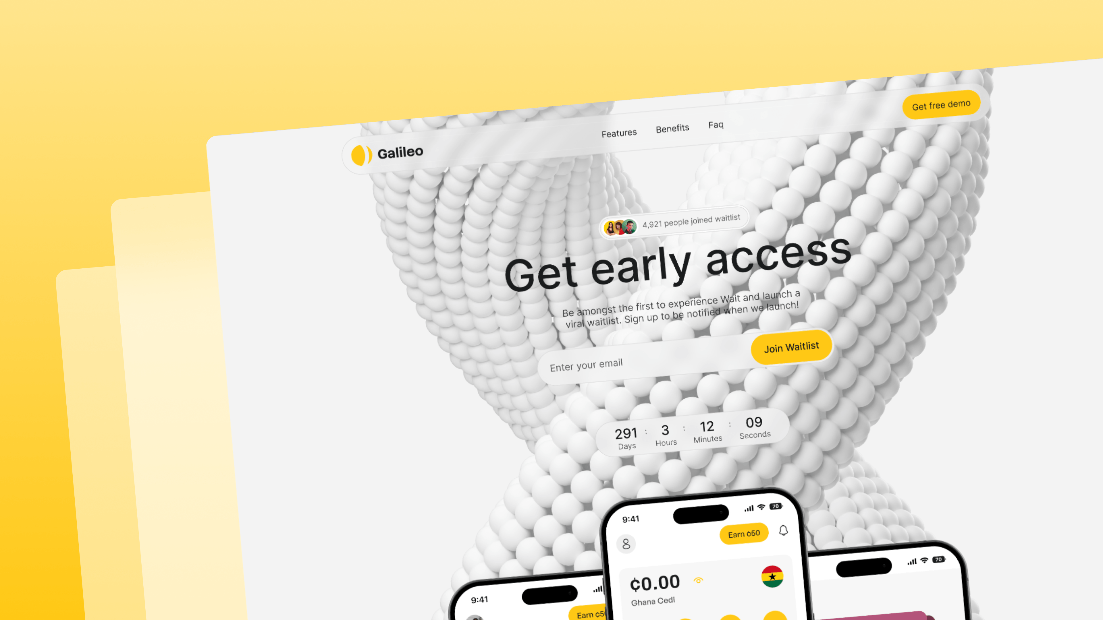 Galileo - Mobile App Waitlist
