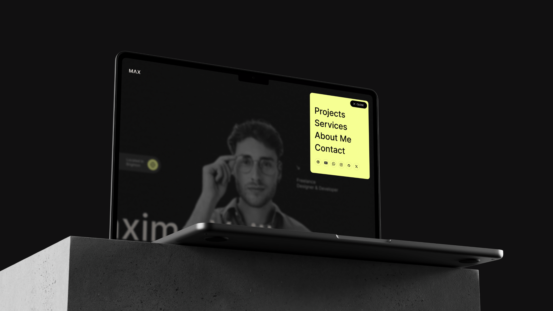 Max - Creative Developer Portfolio