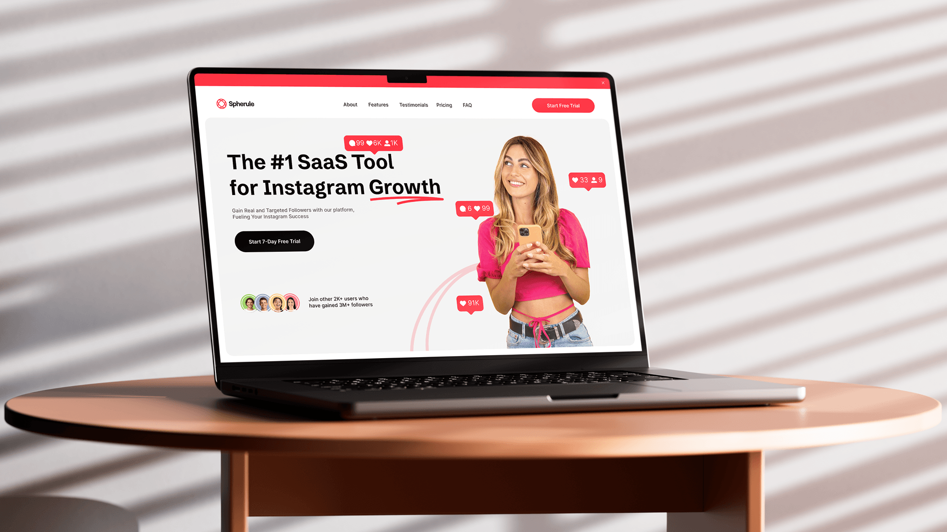 Spherule - Instagram Growth SAAS